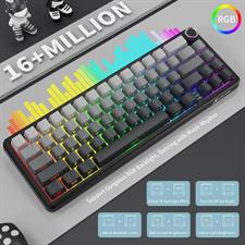 Attack Shark X66 Wireless Mechanical Gaming Keyboard Moon Light