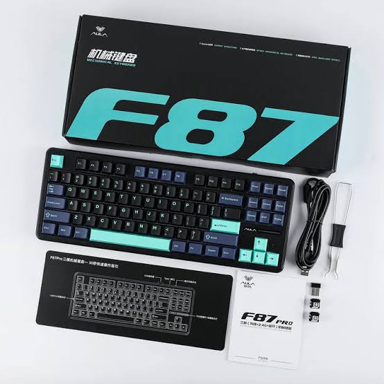 Aula F87 Mechanical Wireless Keyboard Greywood