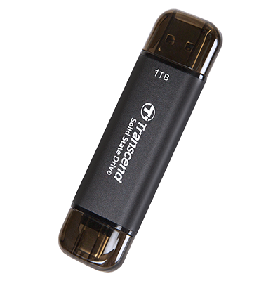 Transcend ESD310 1TB External SSD, USB 3.2 Gen2, Up to 1050 MB/s