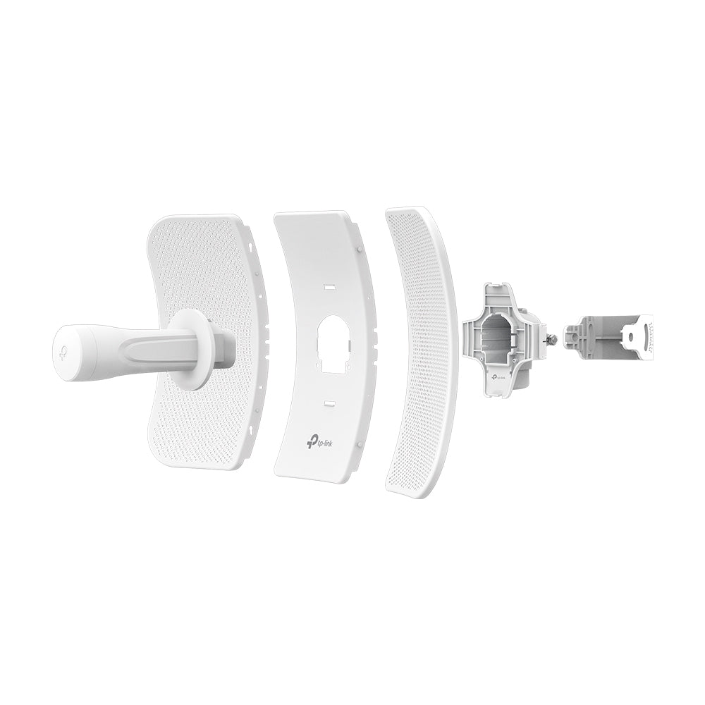 TP-Link CPE710 5GHz AC867 23dBi Outdoor CPE with high-gain directional antenna and weatherproof design for long-range wireless links in Pakistan