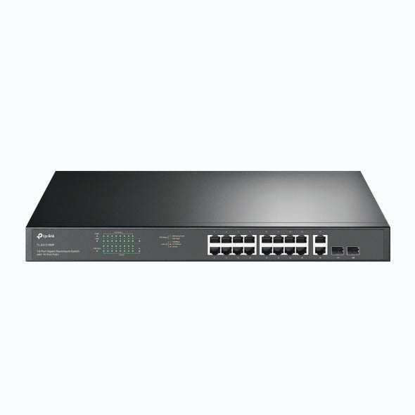 TP-Link TL-SG1218MP 18-Port Gigabit Easy Smart Switch with 16-Port PoE+ for CCTV and office networks in Pakistan