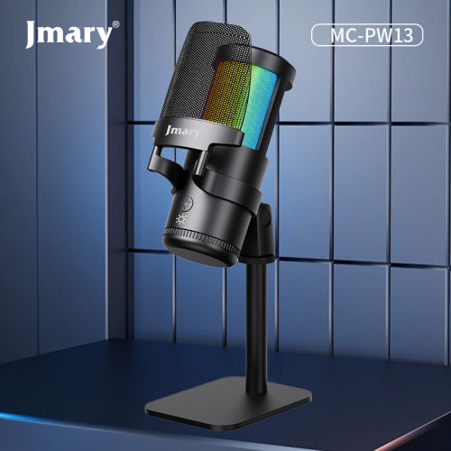 Jmary MC-PW13 RGB Light Plug and Play Desktop Microphone