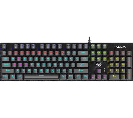 AULA Mechanical Gaming Wired Keyboard S2022 - RGB Backlit