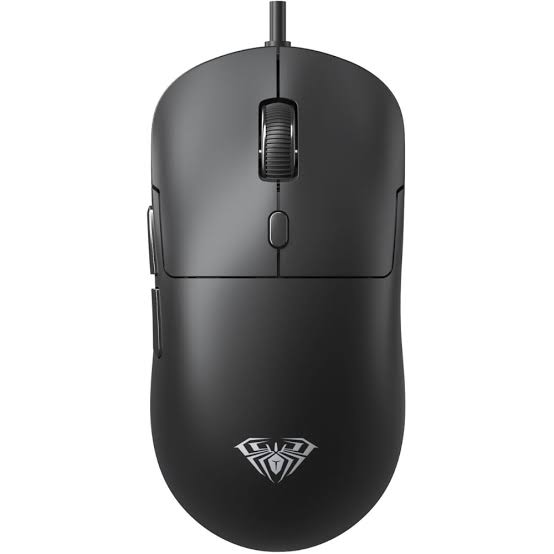 AULA S35 Wired Gaming Mouse, 7200 DPI Optical Sensor Black