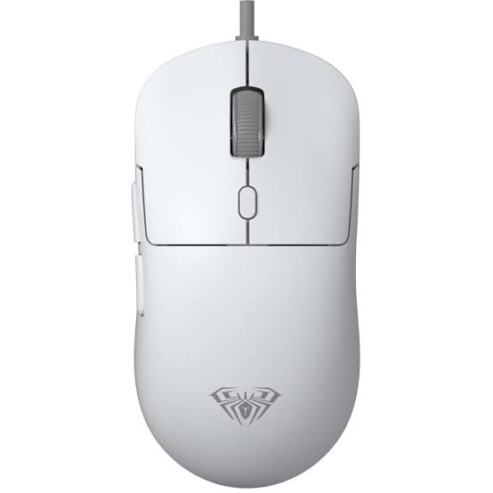 AULA S35 Wired Gaming Mouse White