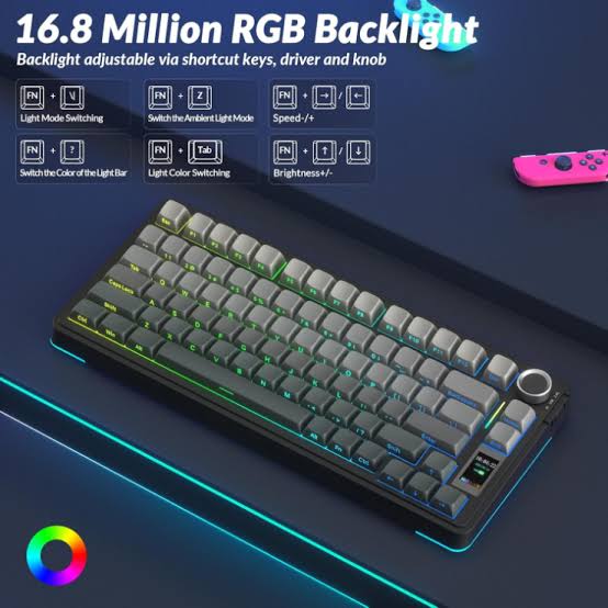AULA S75 Pro Wireless RGB Mechanical Gaming Keyboard 