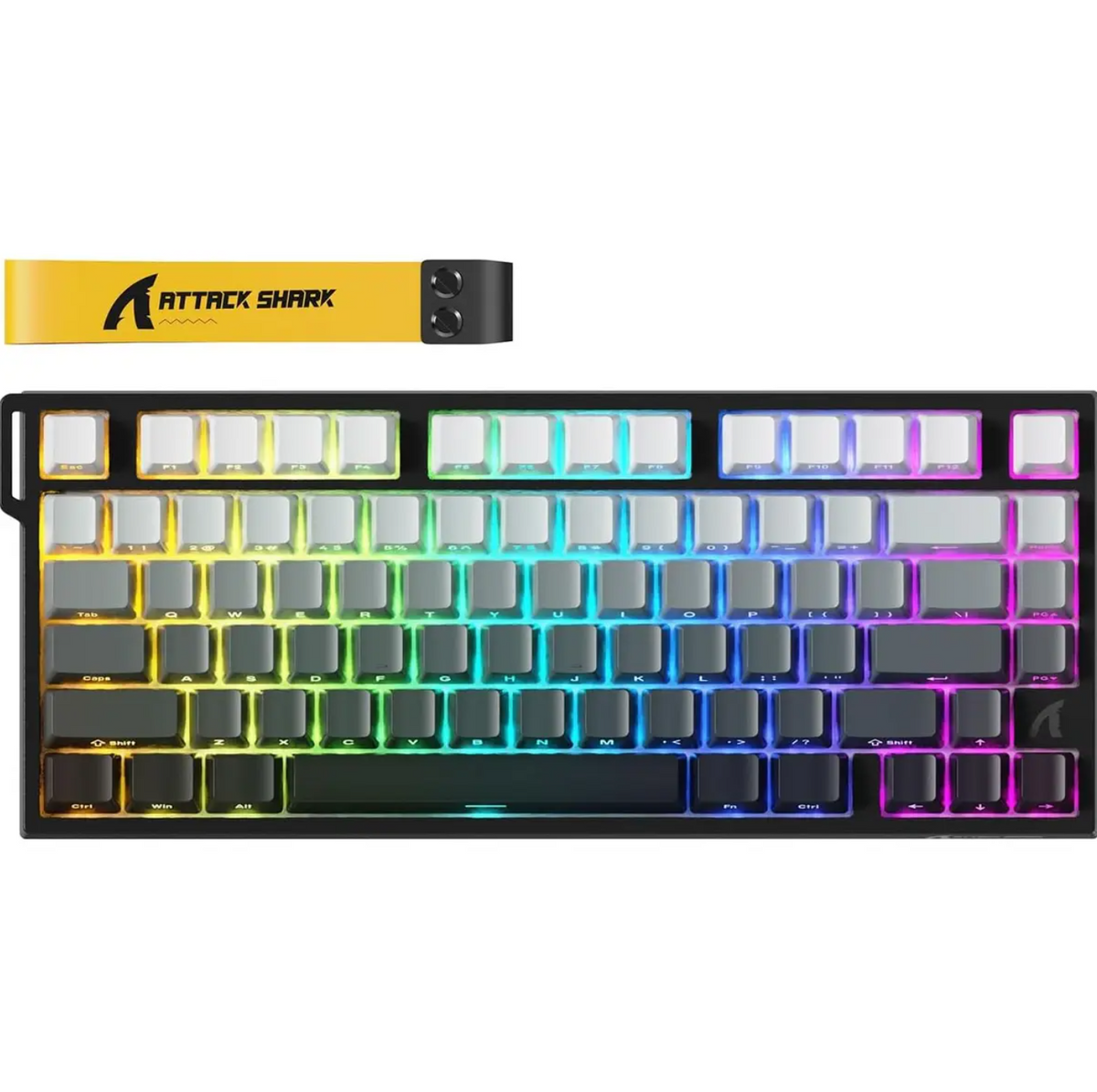 Attack Shark R82 HE Rapid Trigger Wired Mechanical Gaming Keyboard Moonlight