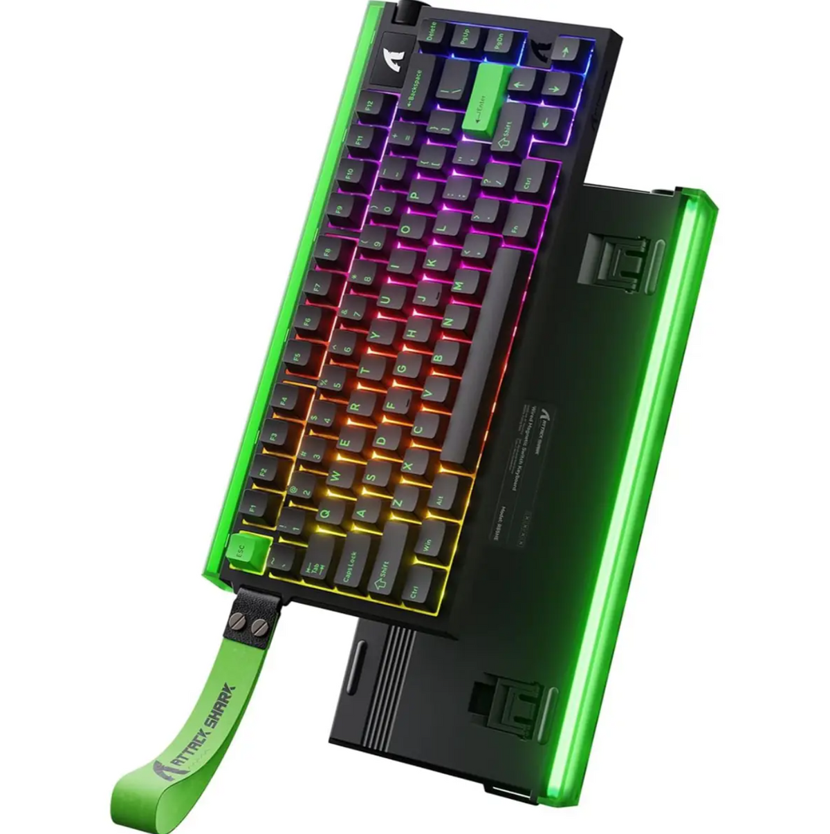 Attack Shark R85 HE Rapid Trigger Magnetic 75% Wired Mechanical Gaming Keyboard Black 