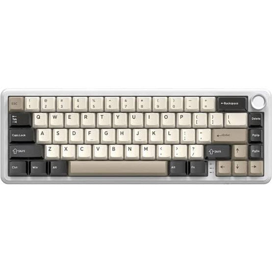 Attack Shark X66 Wireless Mechanical Gaming Keyboard White Cheese