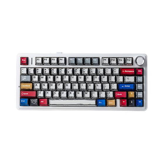 Aula F75 Wireless Mechanical Gaming Keyboard with RGB Backlit Hot Swappable 81 Keys 75% Layout Gaming Keyboard