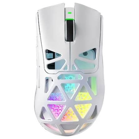 Aula SC620 Wireless Gaming Mouse, Tri-Mode 2.4GHz White