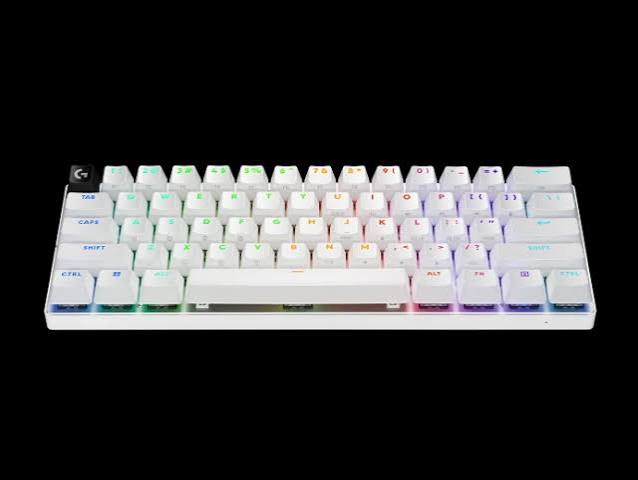 Logitech G PRO X 60 LIGHTSPEED RGB Mechanical Gaming Keyboard White