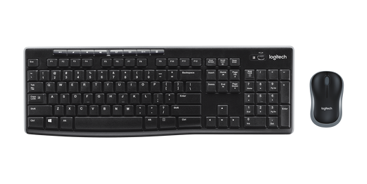 Logitech MK270R Wireless Keyboard and Mouse Combo Open Box