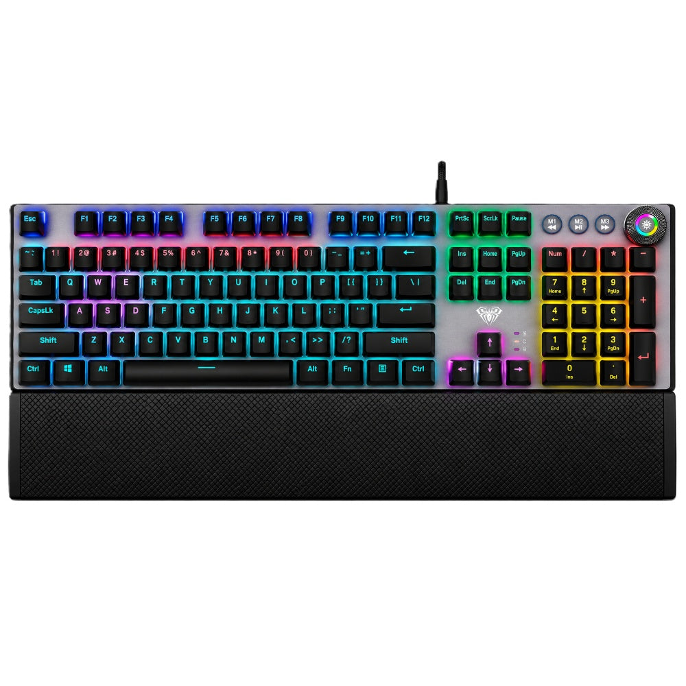 AULA F2088Pro Wired Gaming Mechanical Keyboard RED SWITCH Price in Pakistan