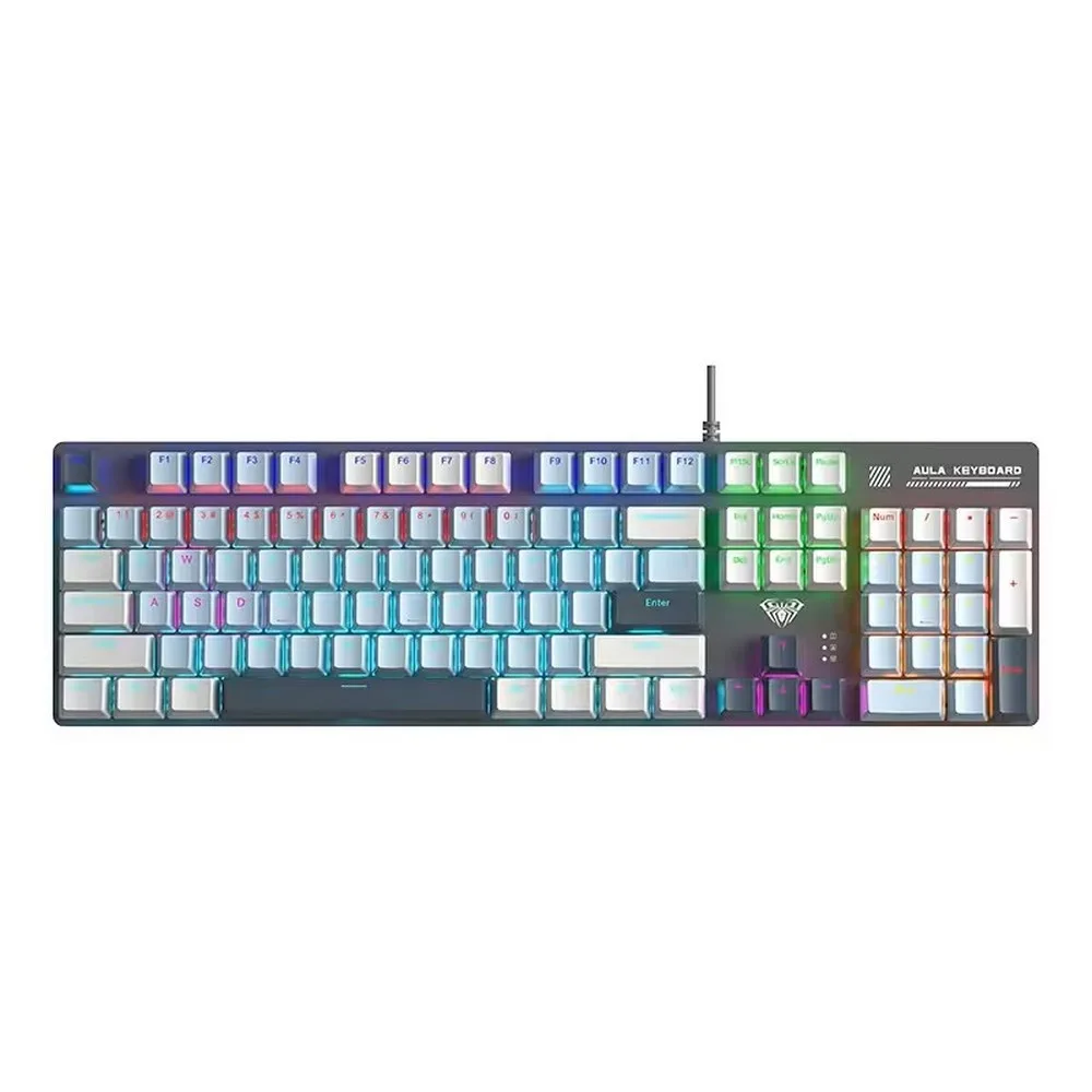 AULA S500 Wired Mechanical Gaming Keyboard Blue Switch Price in Pakistan