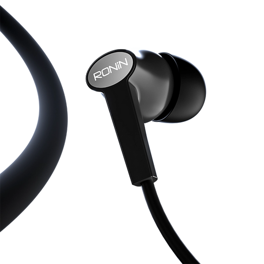 Ronin HandsFree R-29 wired earphones in black