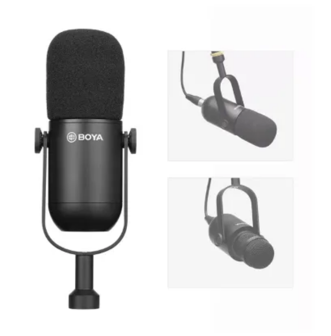 Boya DM500 Dynamic XLR Podcast Microphone