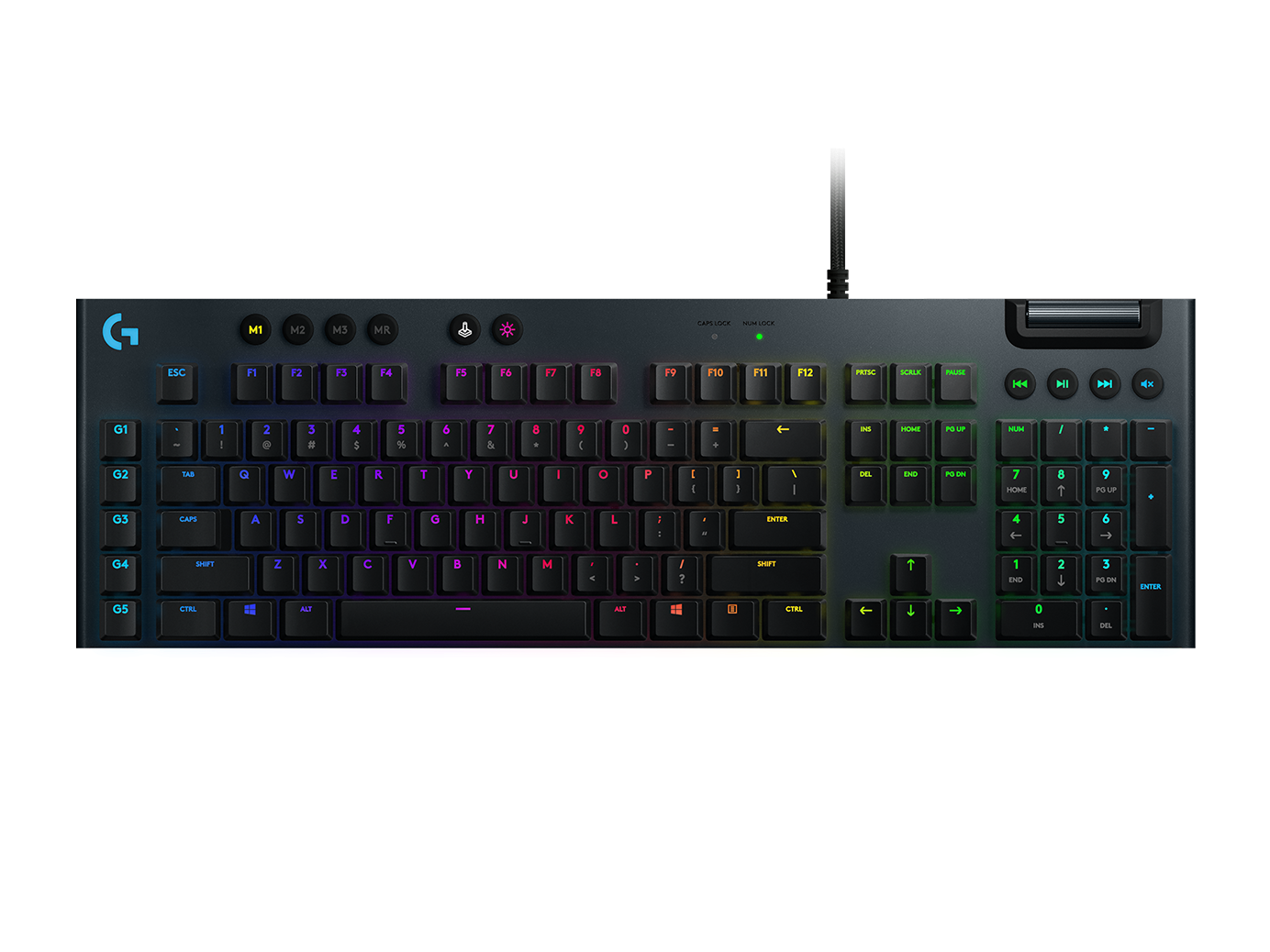 Logitech G813 LIGHTSYNC RGB Mechanical Gaming Keyboard (Black)