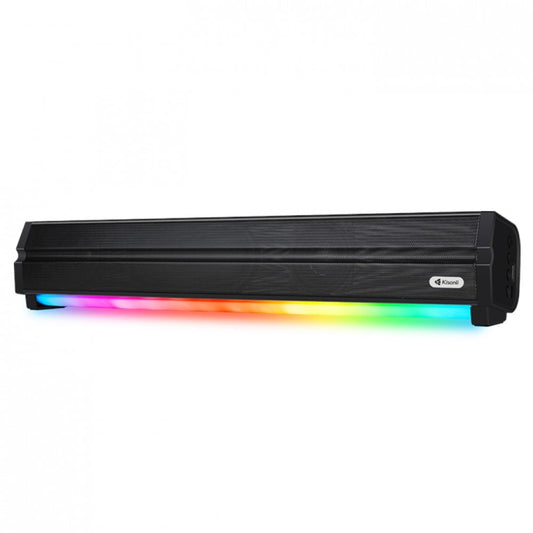 Kisonli LED-802 RGB Wireless Bluetooth Speaker 5.3 Retro Sound bar