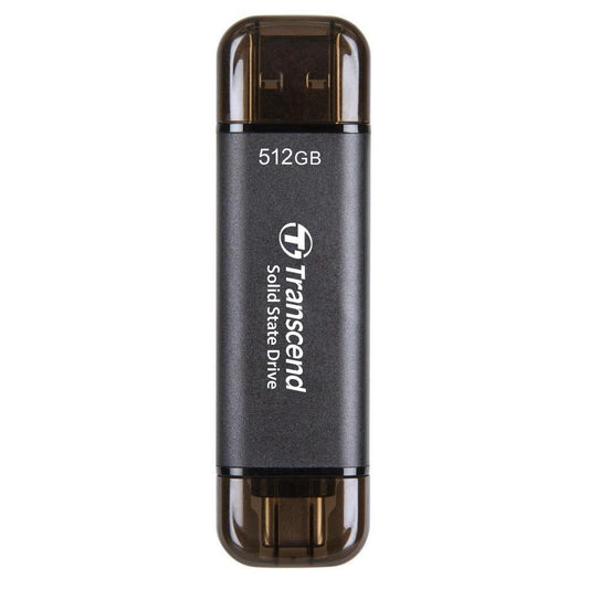 Transcend ESD310 512GB External SSD, USB 3.2 Gen2, Up to 1050 MB/s