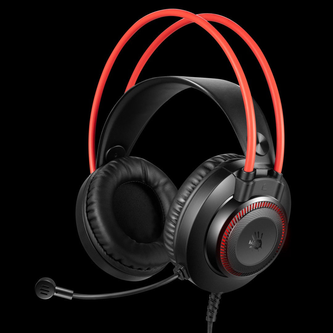 Bloody G200s Gaming Headset - Black Red