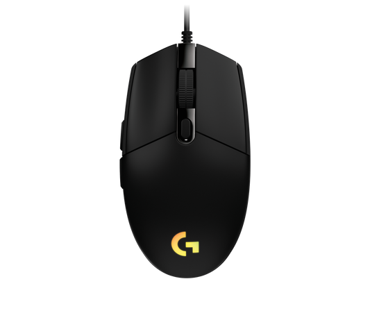 Logitech G102 Lightsync RGB Gaming Mouse Black with 8000 DPI sensor and LIGHTSYNC RGB lighting