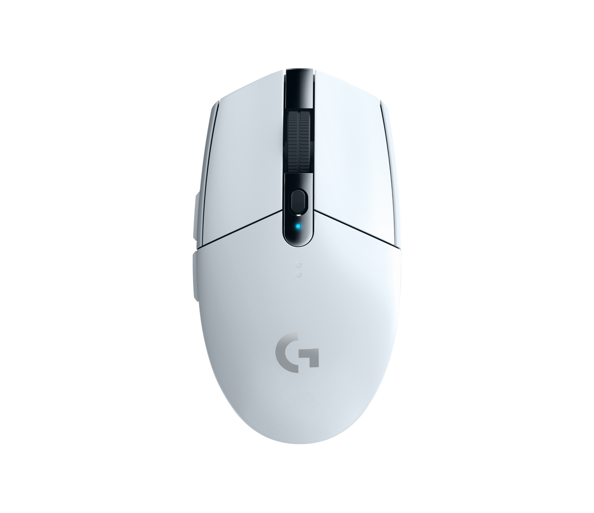 Logitech G304 Wireless Gaming Mouse White with HERO sensor and LIGHTSPEED wireless connectivity