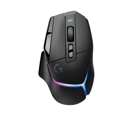 Logitech G502X Wireless Gaming Mouse Black with HERO 25K sensor, LIGHTFORCE switches, and LIGHTSPEED wireless connectivity