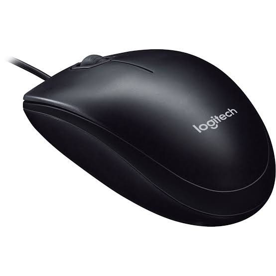 Logitech M100 USB Mouse Black