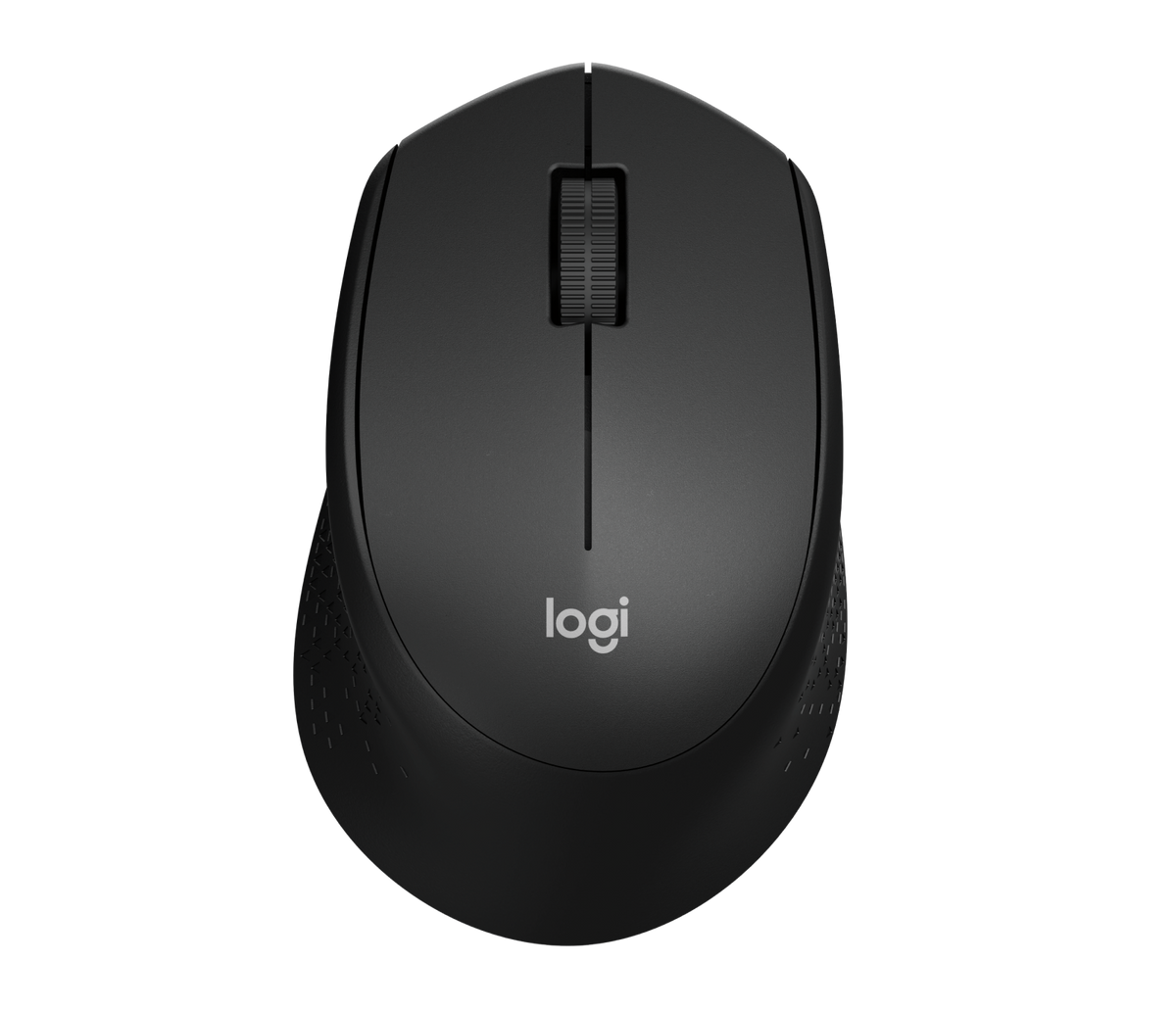 Logitech M330 Silent Plus Wireless Mouse Black with 90% quieter clicks and USB nano receiver