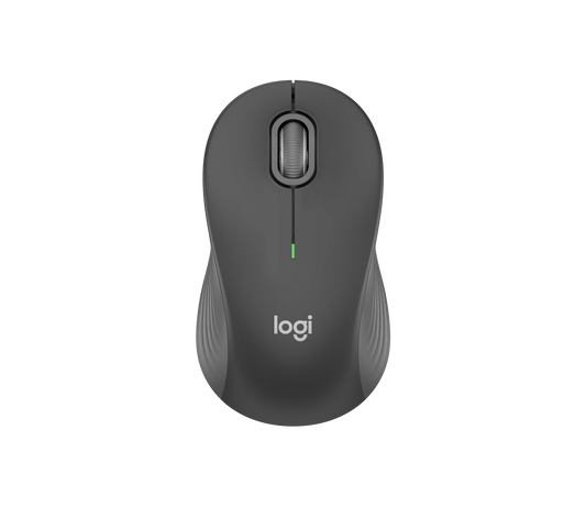 Logitech SIGNATURE M550 Comfort-Fit Wireless Mouse Medium Graphite with SmartWheel scrolling and quiet click buttons