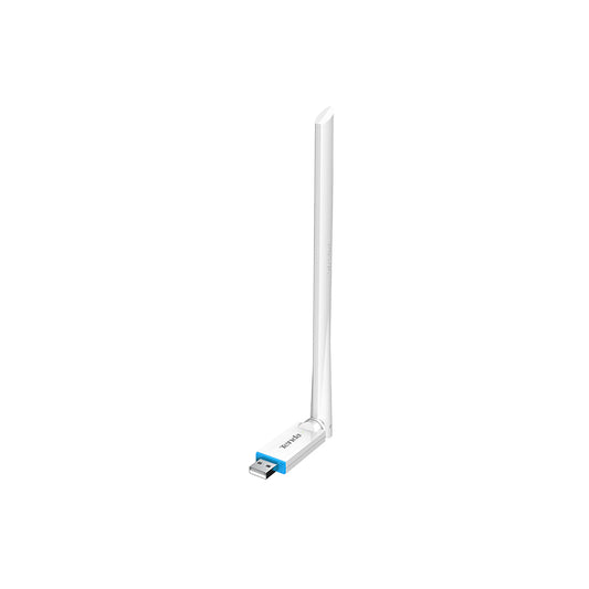Tenda U2 v5.0 AX300 Wi-Fi 6 high gain wireless USB adapter with a 6dBi antenna for desktop and laptop connectivity