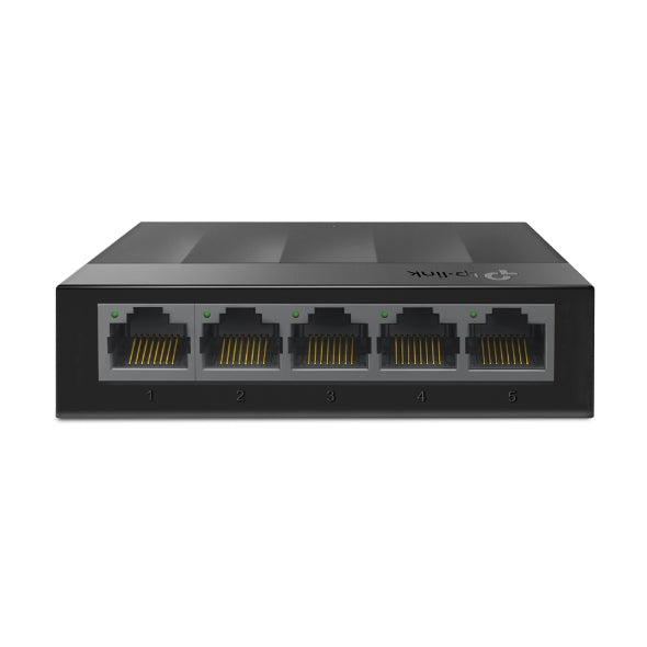 TP-Link LS1005G 5-Port Gigabit desktop switch with plastic case for fast home and small office networks in Pakistan