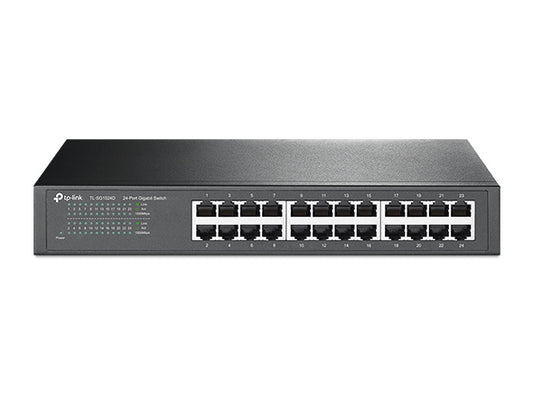 TP-Link SG1024D 24-Port Gigabit Switch with 24 RJ45 ports 1U metal case for offices in Pakistan