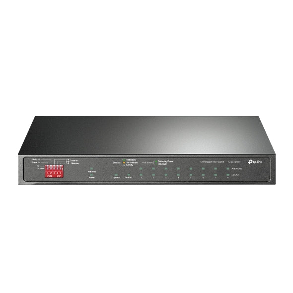 TP-Link SG1210P 9-Port Gigabit PoE Smart Switch with 1 SFP slot for network expansion in Pakistan