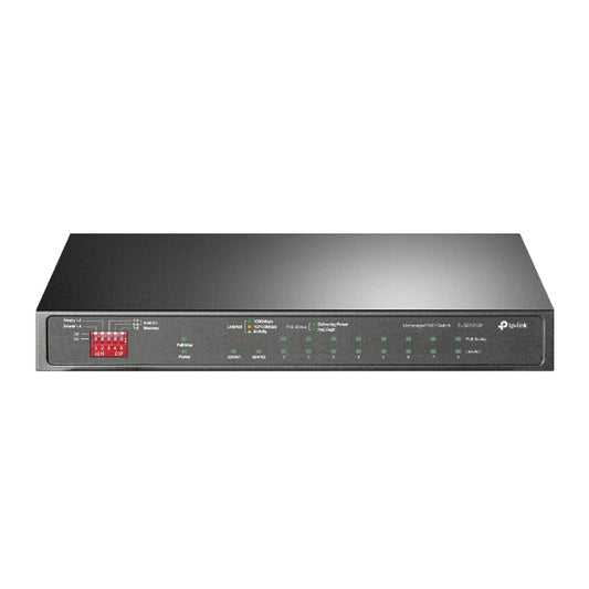TP-Link SG1210P 9-Port Gigabit PoE Smart Switch with 1 SFP slot for network expansion in Pakistan
